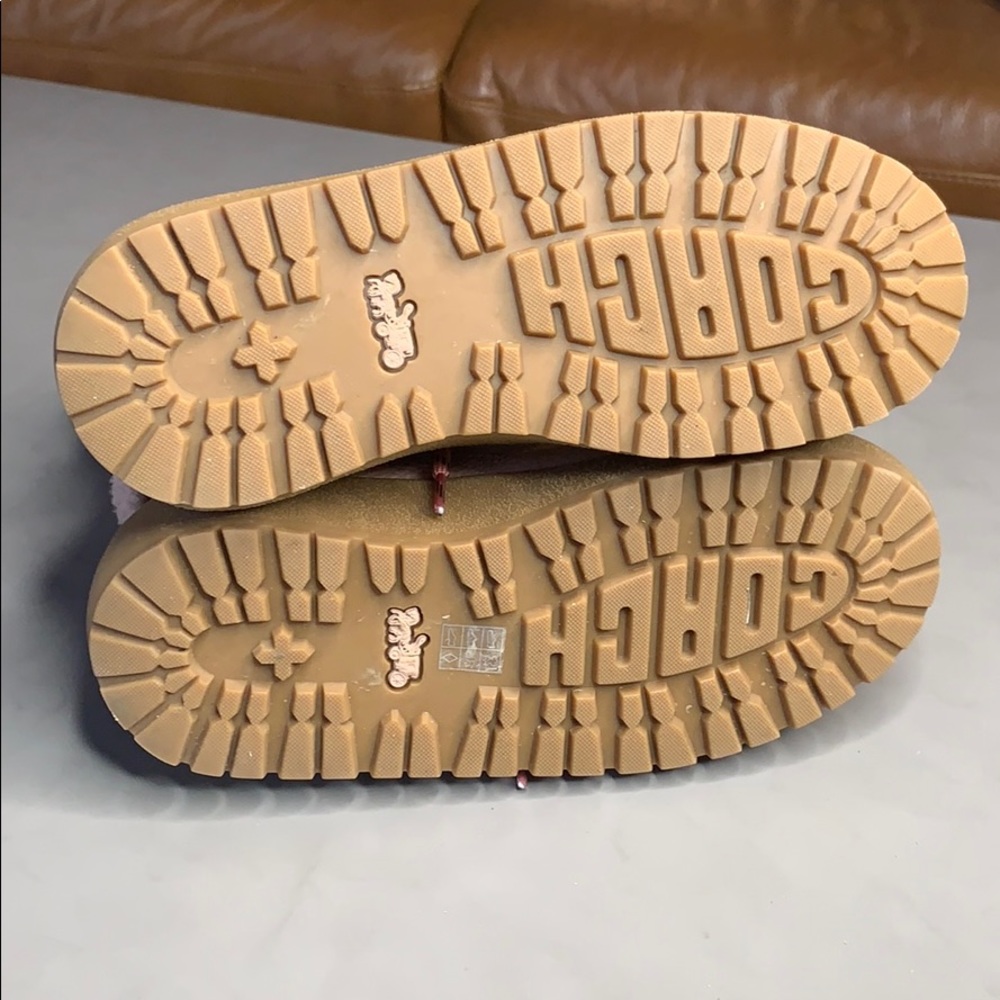 Coach Tyler Shearling Fold over Platform Boot 7 - Picture 14 of 14
